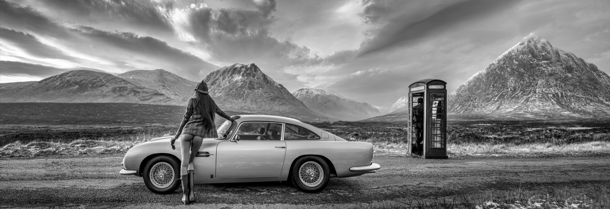 SKYFALL - Black & White-Photographic Print-David Yarrow-Sorrel Sky Gallery