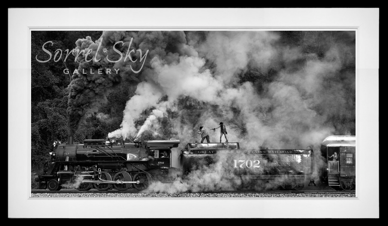 Stop That Train-Photographic Print-David Yarrow-Sorrel Sky Gallery