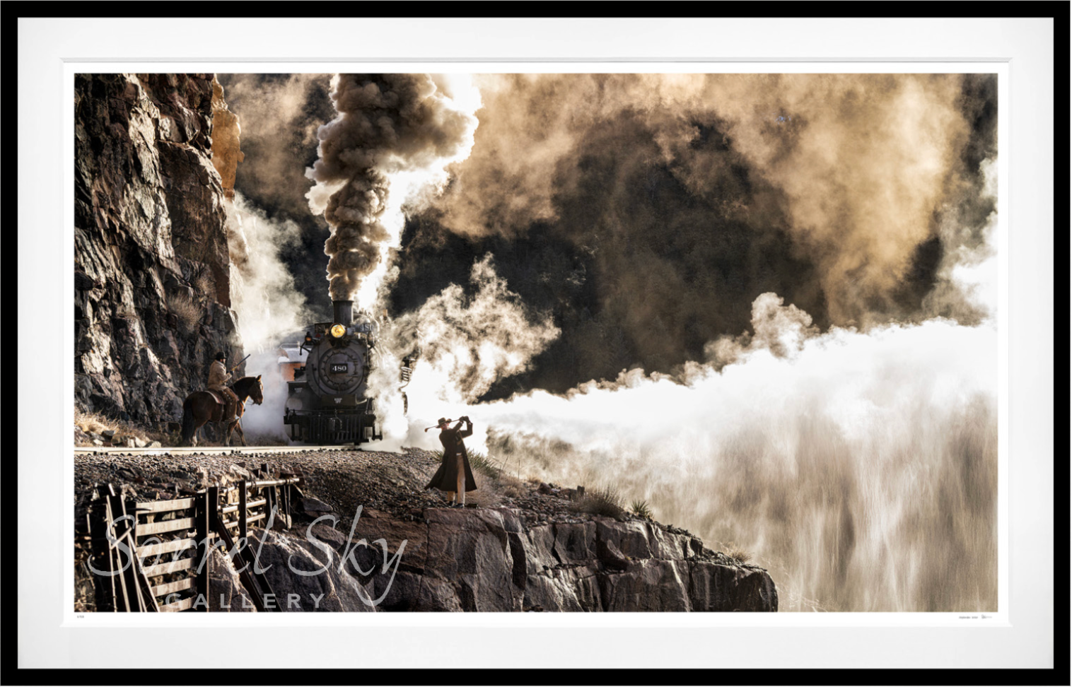 THE GUNSLINGER - Colour-Photographic Print-David Yarrow-Sorrel Sky Gallery