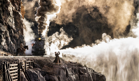 THE GUNSLINGER - Colour-Photographic Print-David Yarrow-Sorrel Sky Gallery