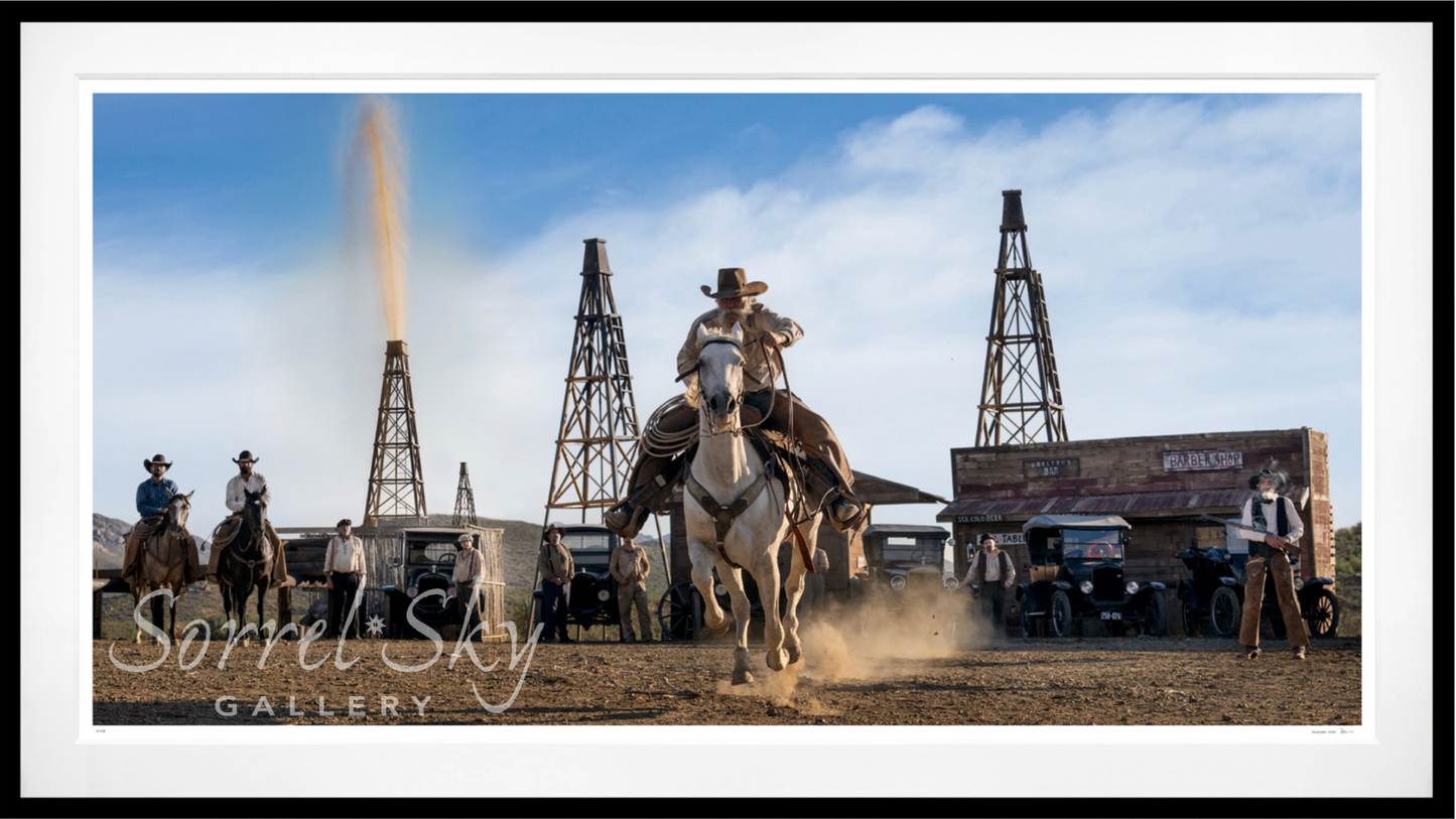 THE GUSHER AGE (Colour)-Photographic Print-David Yarrow-Sorrel Sky Gallery