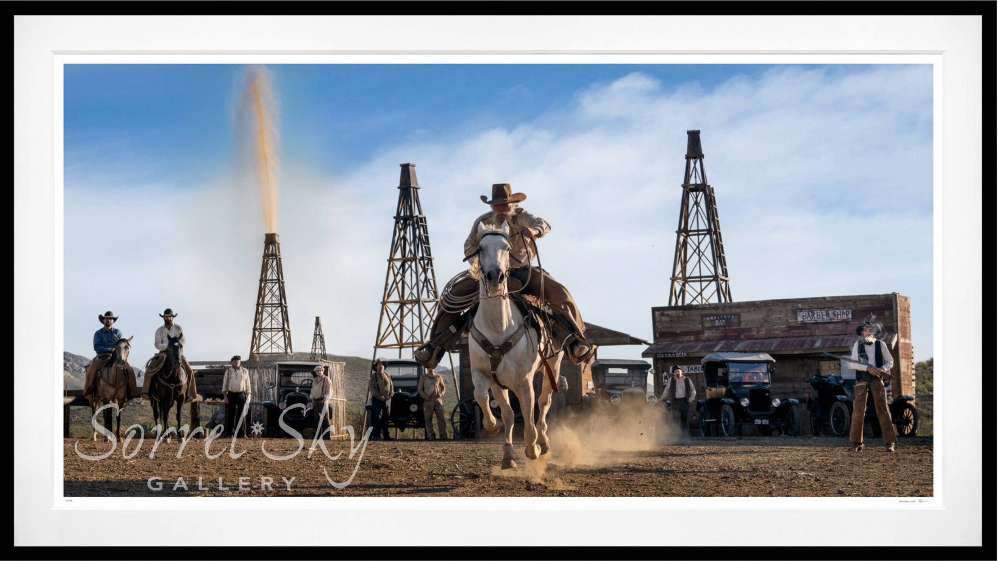 THE GUSHER AGE (Colour)-Photographic Print-David Yarrow-Sorrel Sky Gallery