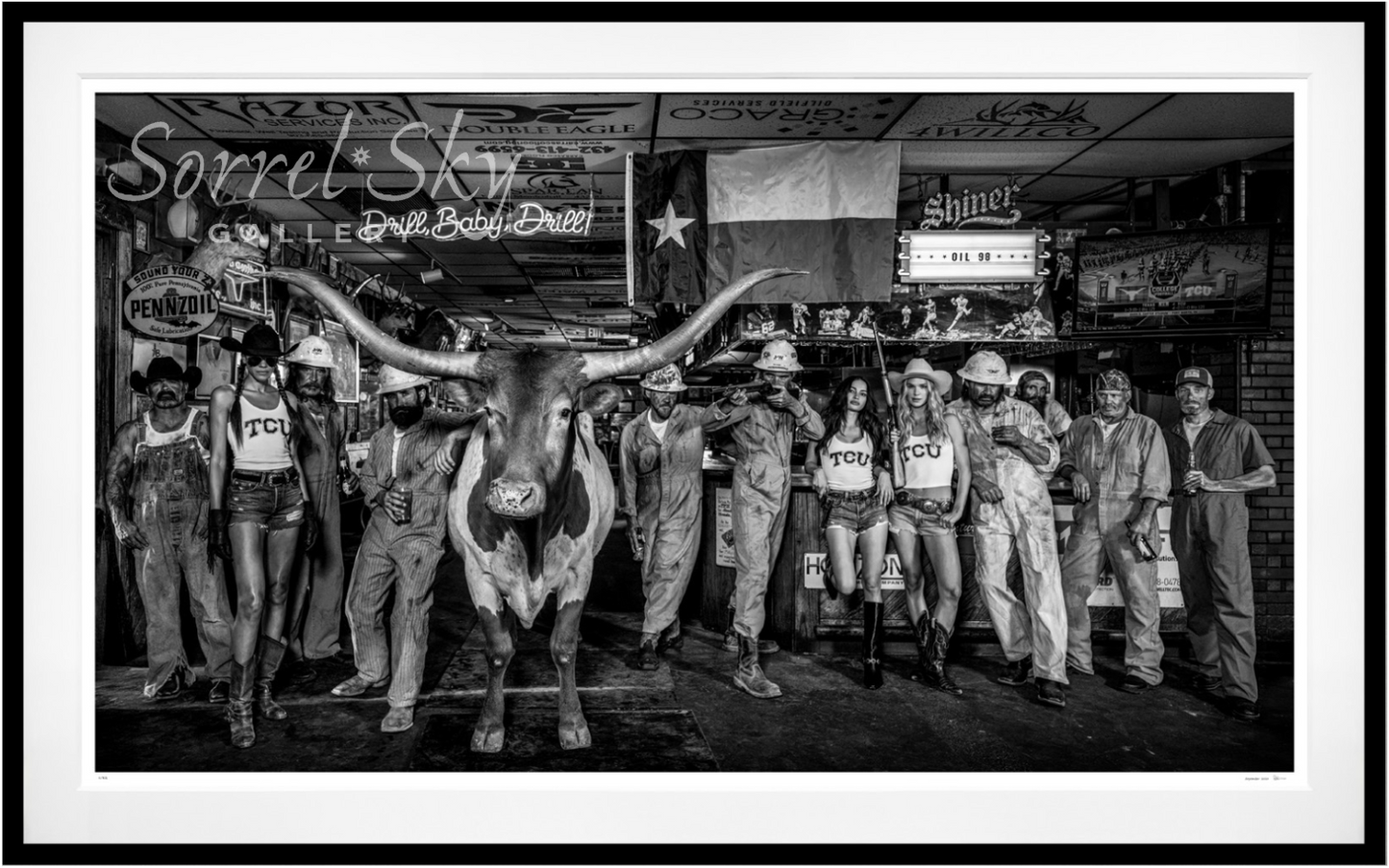 THE HORNED FROGS-Photographic Print-David Yarrow-Sorrel Sky Gallery