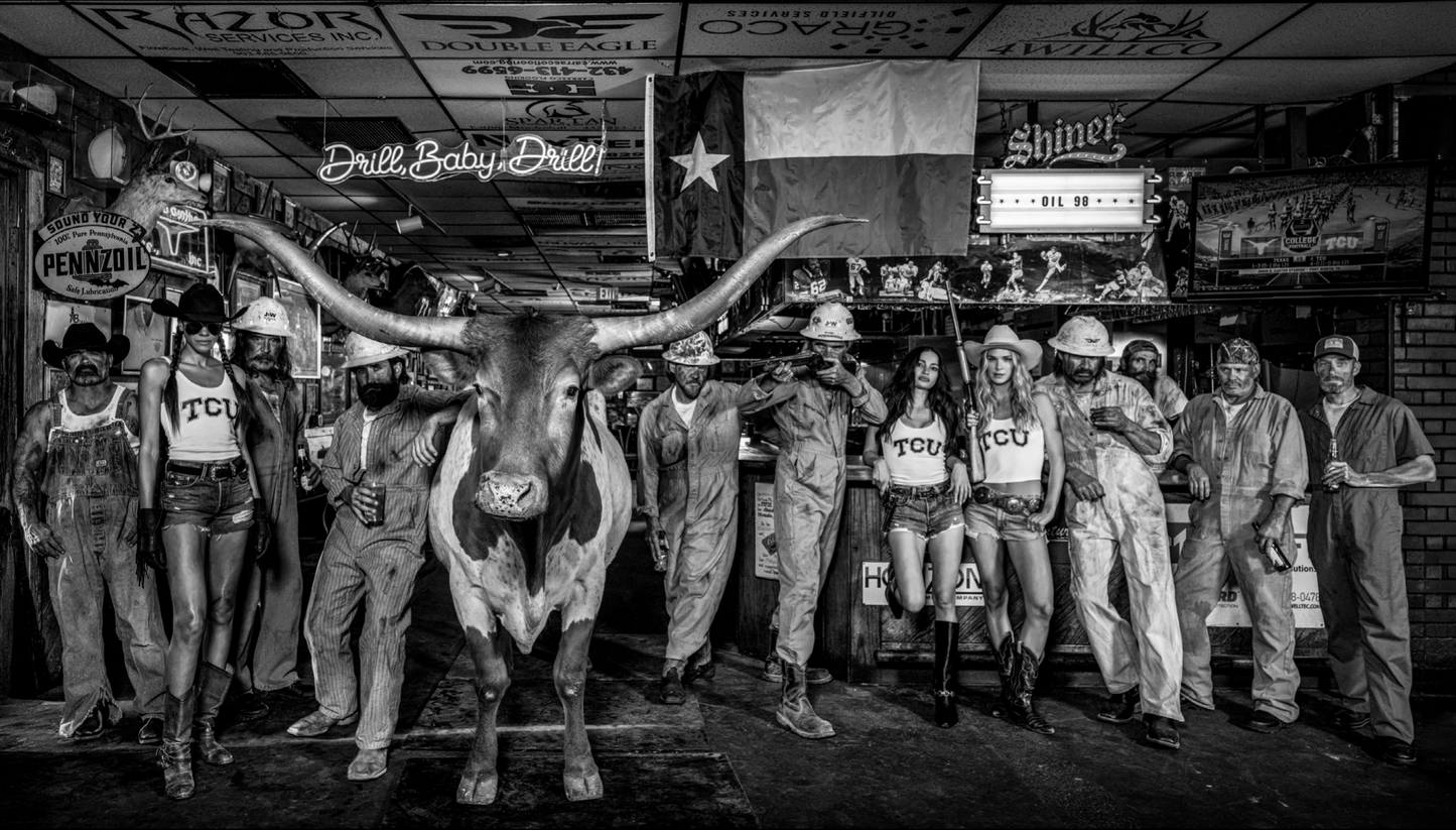 THE HORNED FROGS-Photographic Print-David Yarrow-Sorrel Sky Gallery