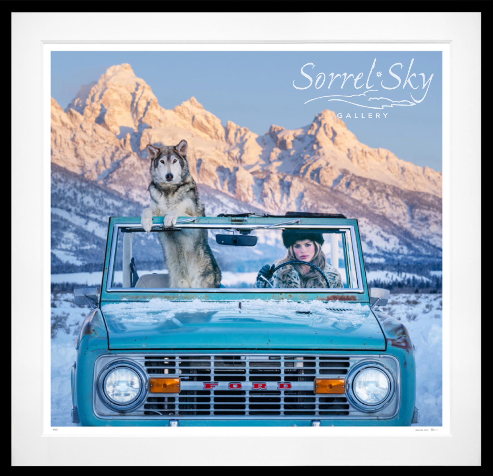 THE TETONS II (COLOUR)-Photographic Print-David Yarrow-Sorrel Sky Gallery