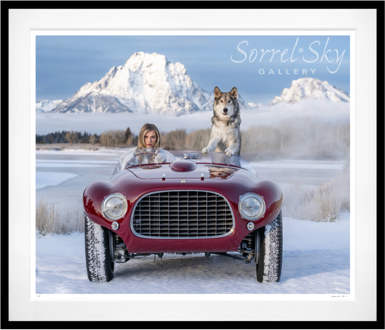 THE WHITE LADY (Colour)-Photographic Print-David Yarrow-Sorrel Sky Gallery