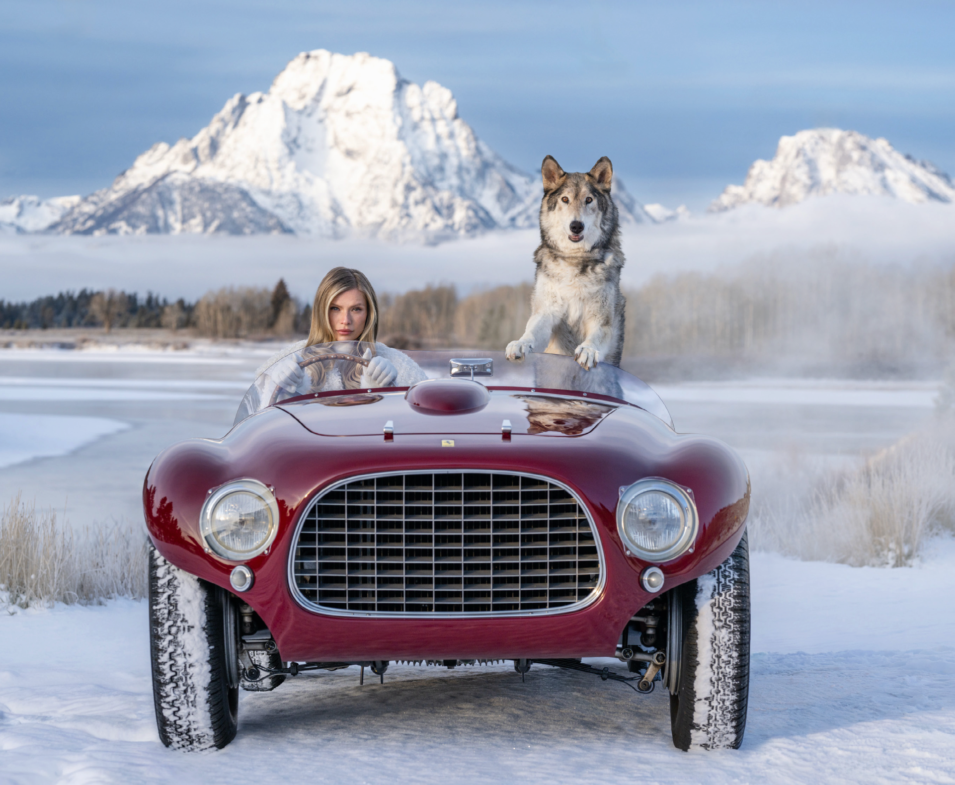 THE WHITE LADY (Colour)-Photographic Print-David Yarrow-Sorrel Sky Gallery