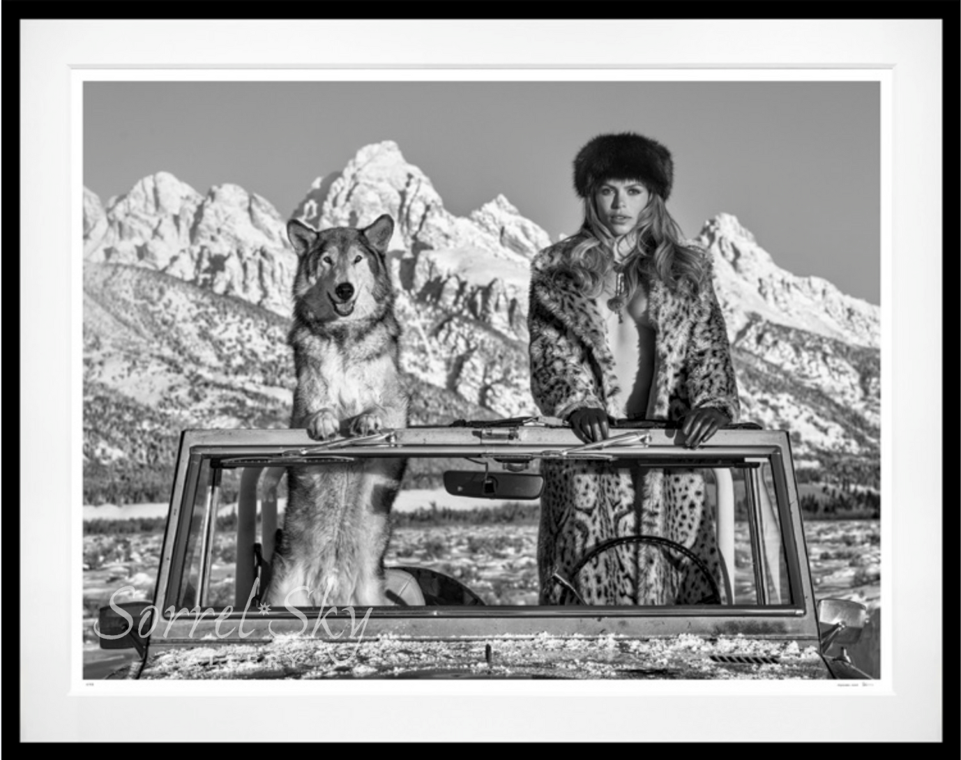 TWIN PEAKS - Black & White-Photographic Print-David Yarrow-Sorrel Sky Gallery