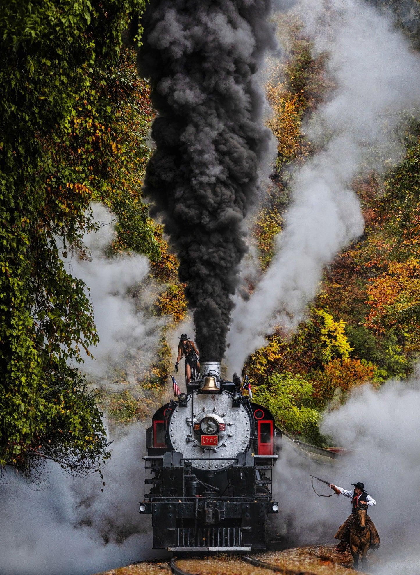 The Fall (Colour)-Photographic Print-David Yarrow-Sorrel Sky Gallery