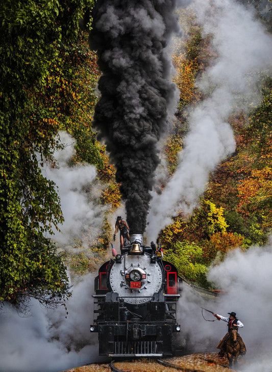 The Fall (Colour)-Photographic Print-David Yarrow-Sorrel Sky Gallery