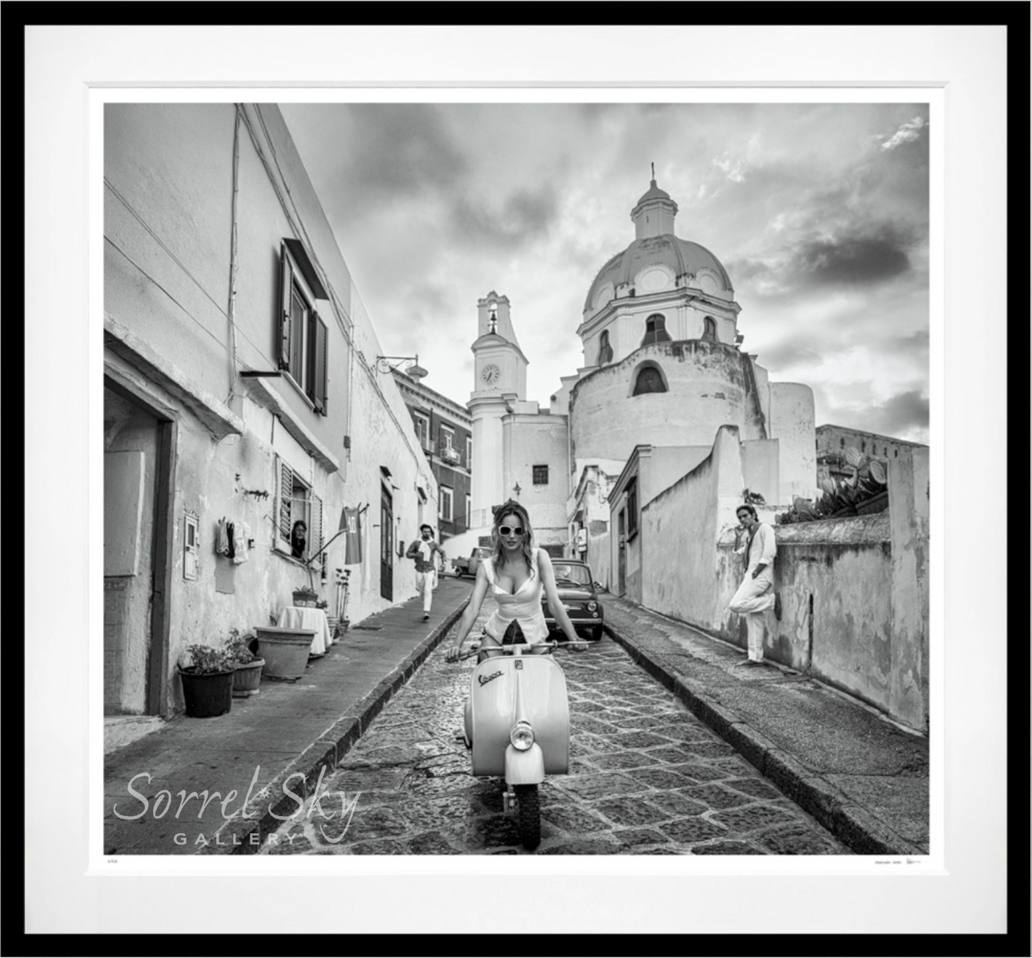 The Girl on the Vespa-Photographic Print-David Yarrow-Sorrel Sky Gallery