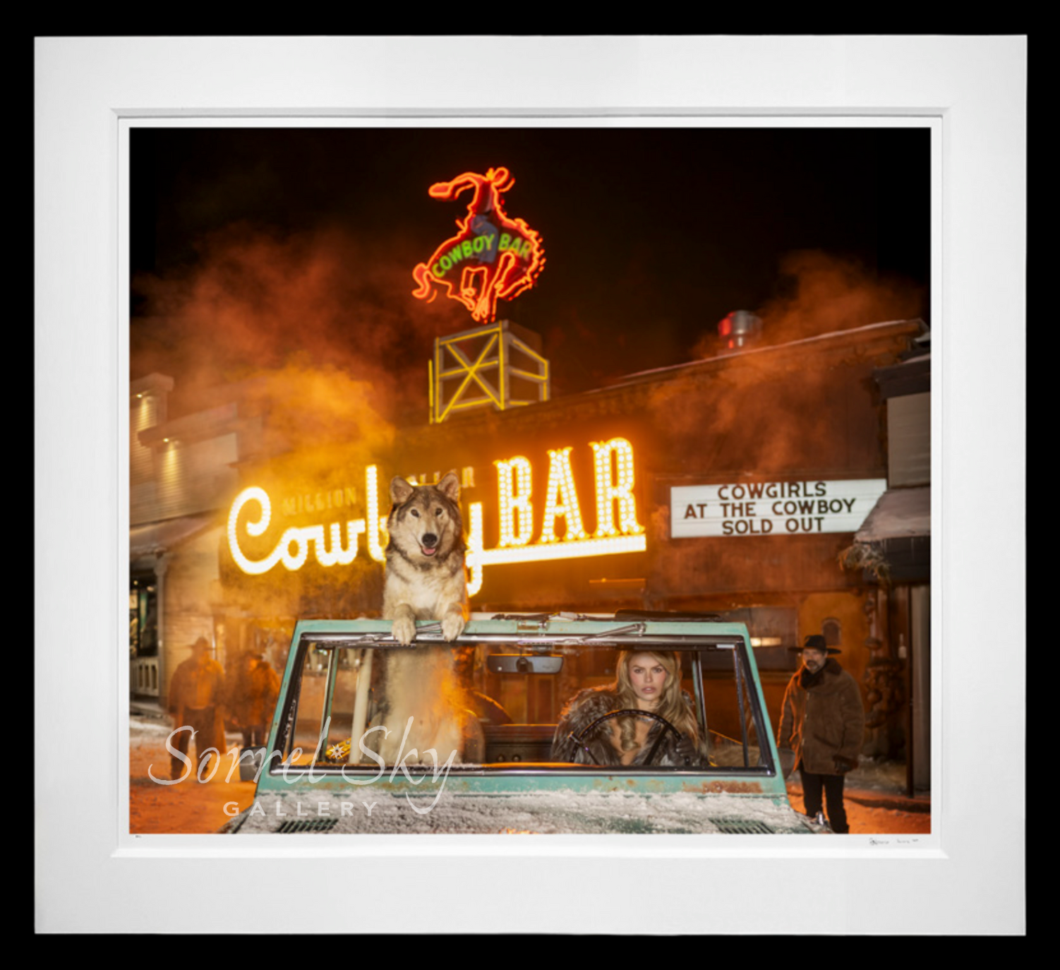 The Million Dollar Cowboy Bar - Color-Photographic Print-David Yarrow-Sorrel Sky Gallery