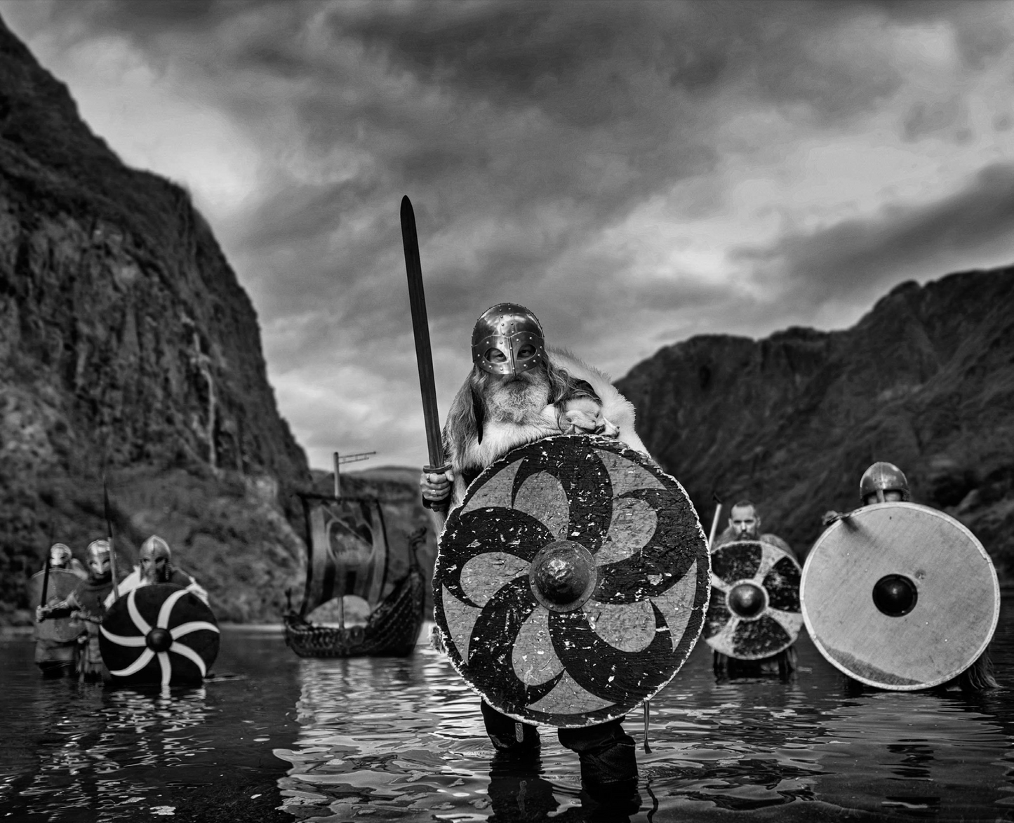 Vikings-Photographic Print-David Yarrow-Sorrel Sky Gallery