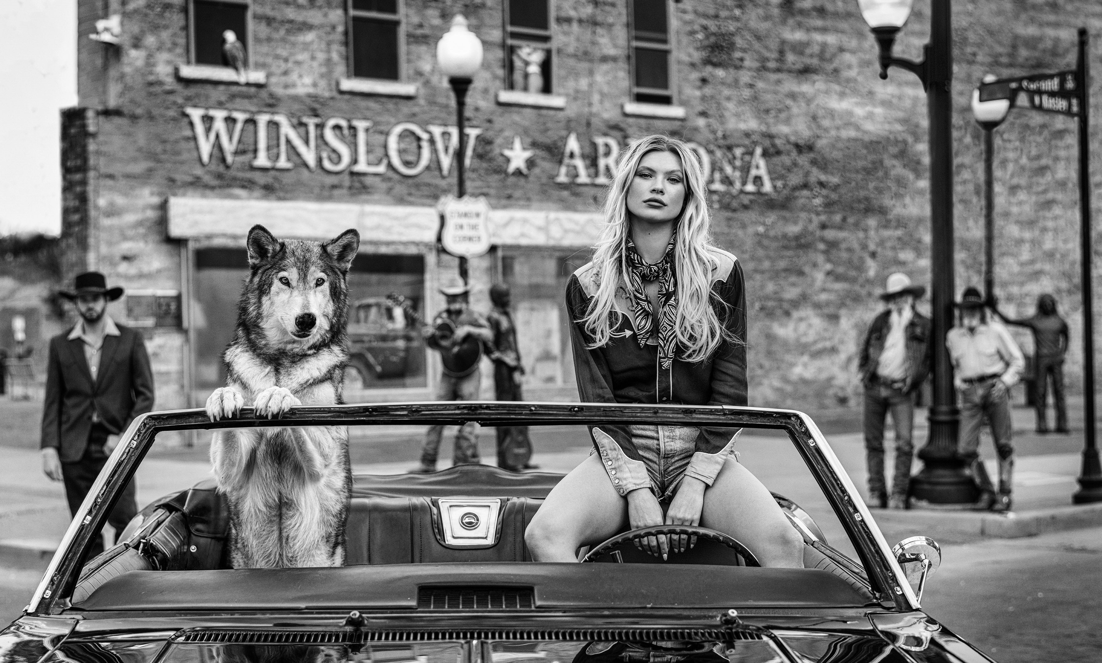 Well, I'm a-standin' on a corner in Winslow, Arizona | Yarrow