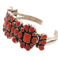 Coral Cluster Cuff Bracelet-Jewelry-Don Lucas-Sorrel Sky Gallery