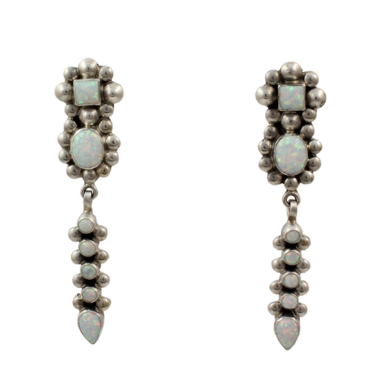 Opal Chandelier Earrings-Jewelry-Don Lucas-Sorrel Sky Gallery