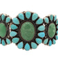 Turquoise Cluster Cuff Bracelet-Jewelry-Don Lucas-Sorrel Sky Gallery