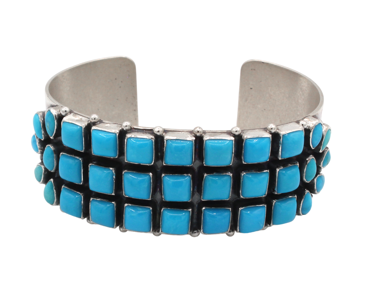 Turquoise Cuff Bracelet-Jewelry-Don Lucas-Sorrel Sky Gallery