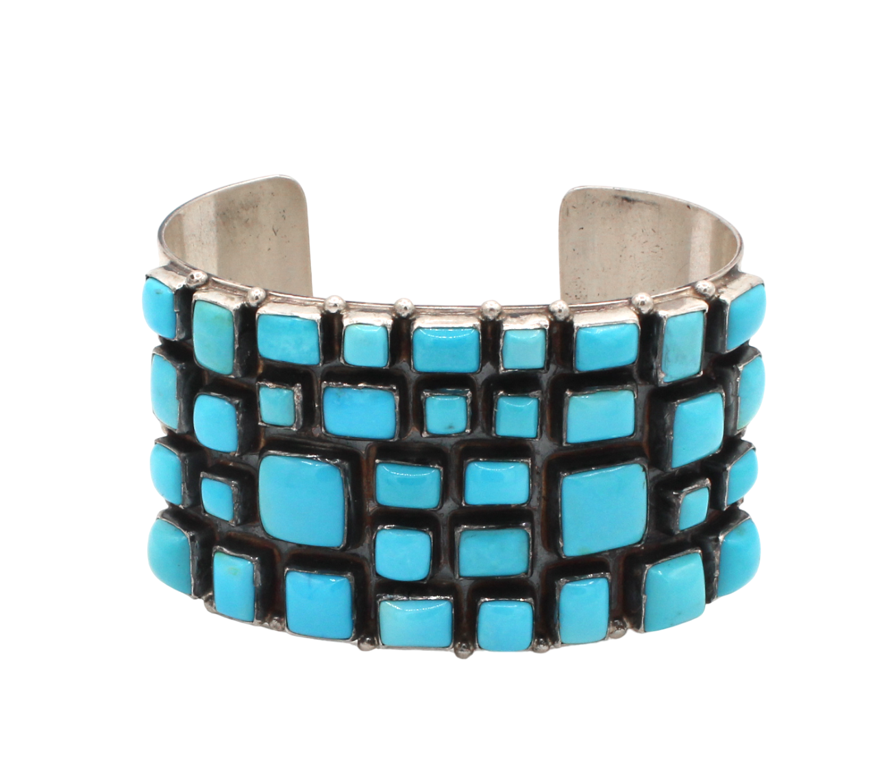 Turquoise Cuff Bracelet-Jewelry-Don Lucas-Sorrel Sky Gallery