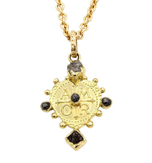Dali Amour - Sun Heart Pendant