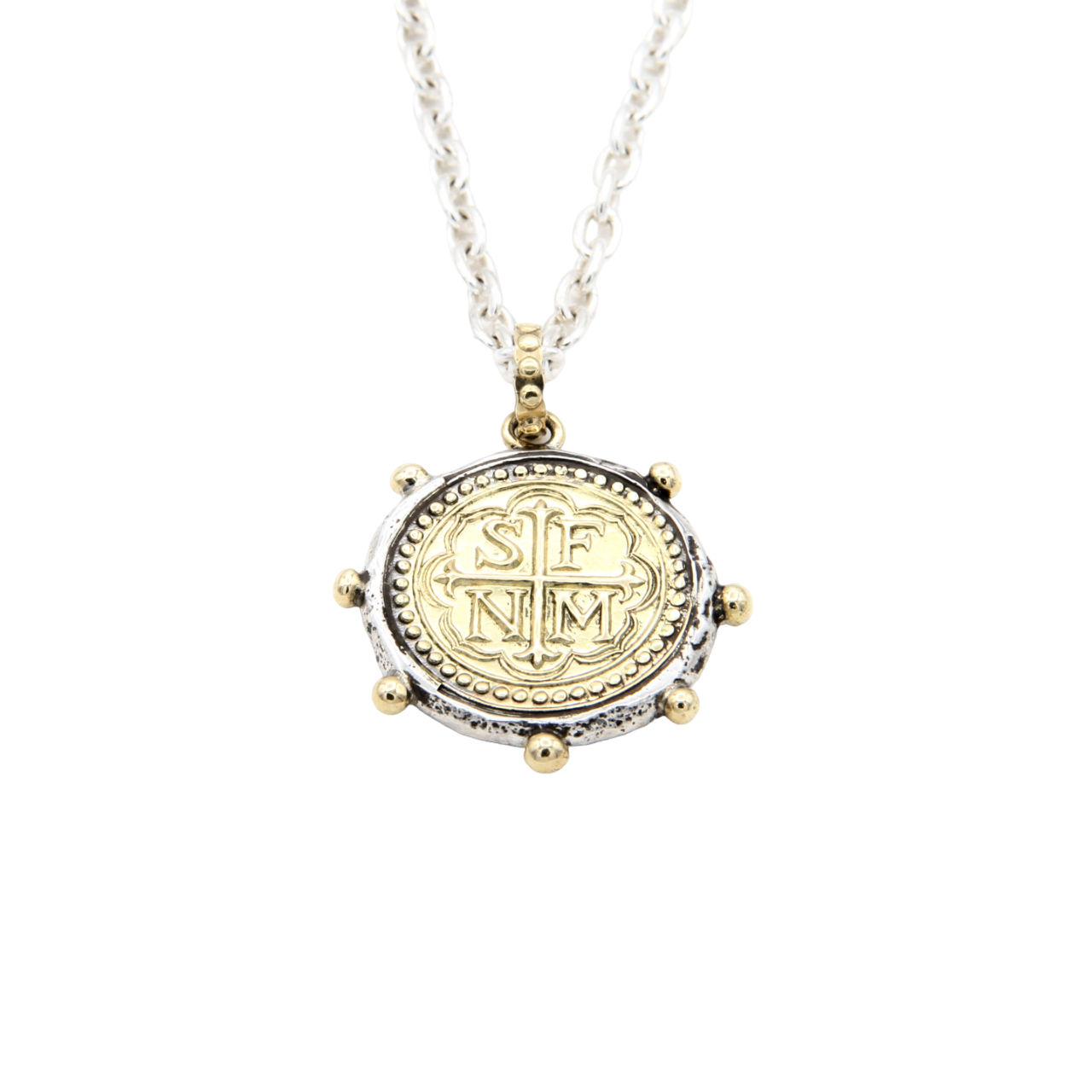 PV/SFNM Mini-Doubloon Pendant-Jewelry-Doug Magnus-Sorrel Sky Gallery