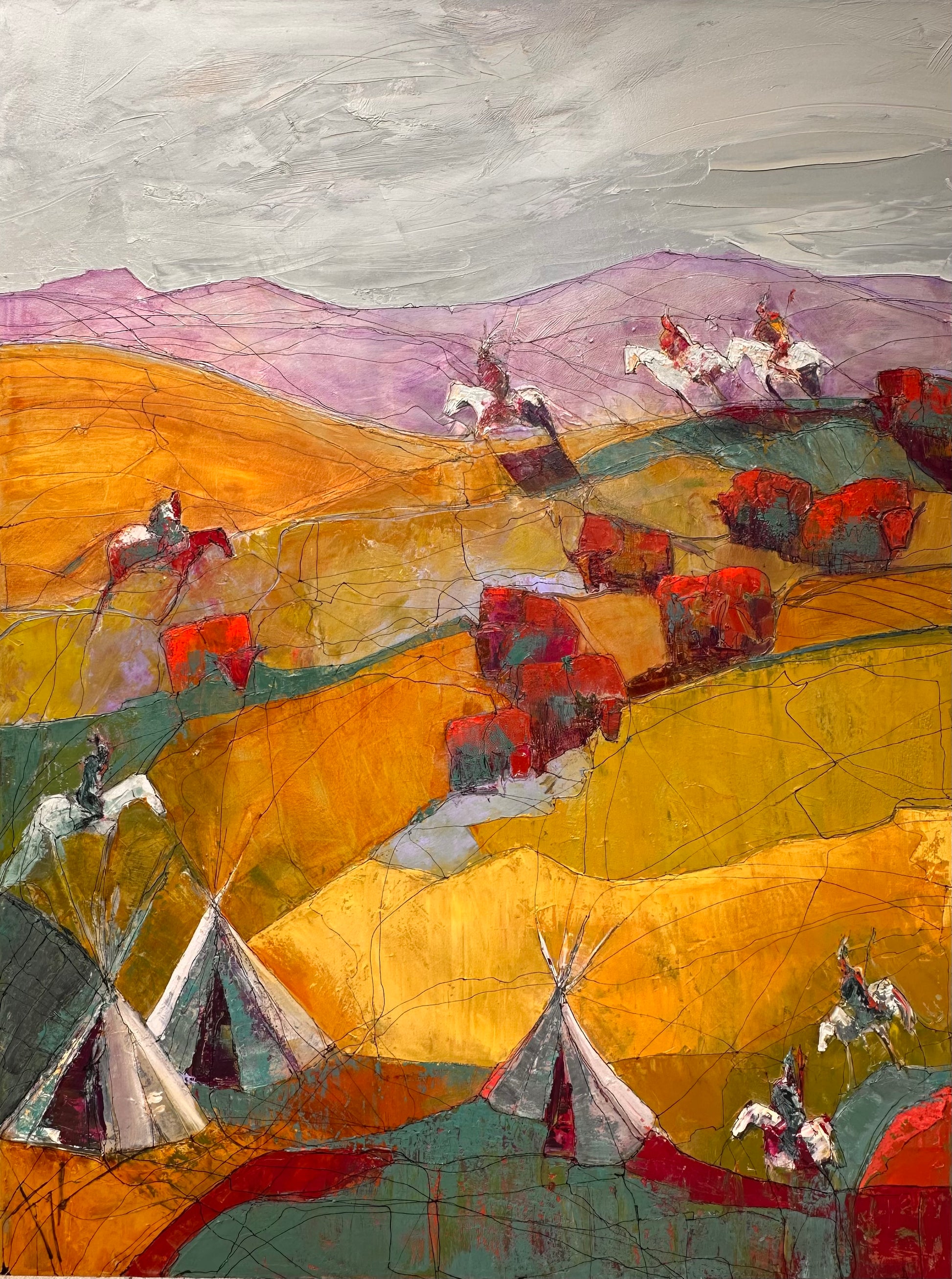 Once Upon a Time-Painting-Faye Crowe-Sorrel Sky Gallery