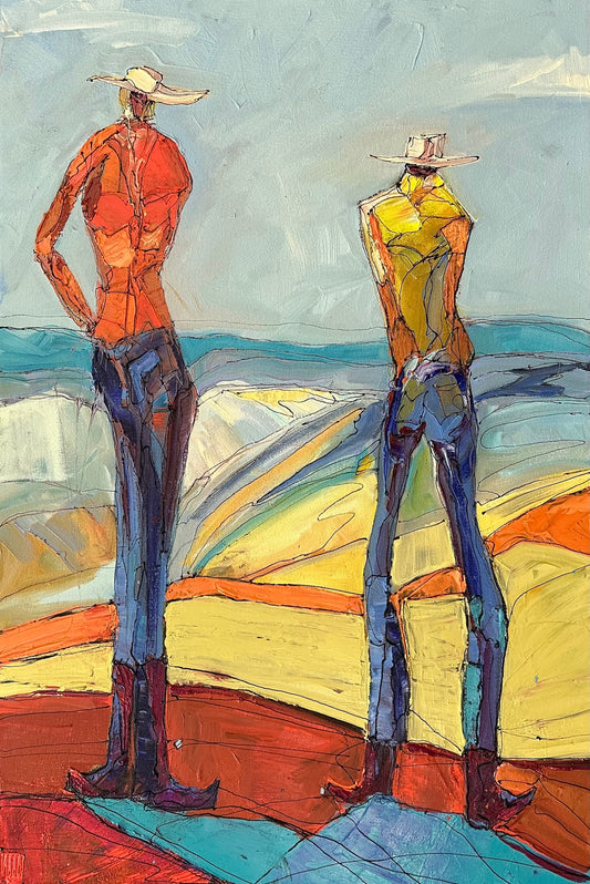 The Western Girl-Painting-Faye Crowe-Sorrel Sky Gallery