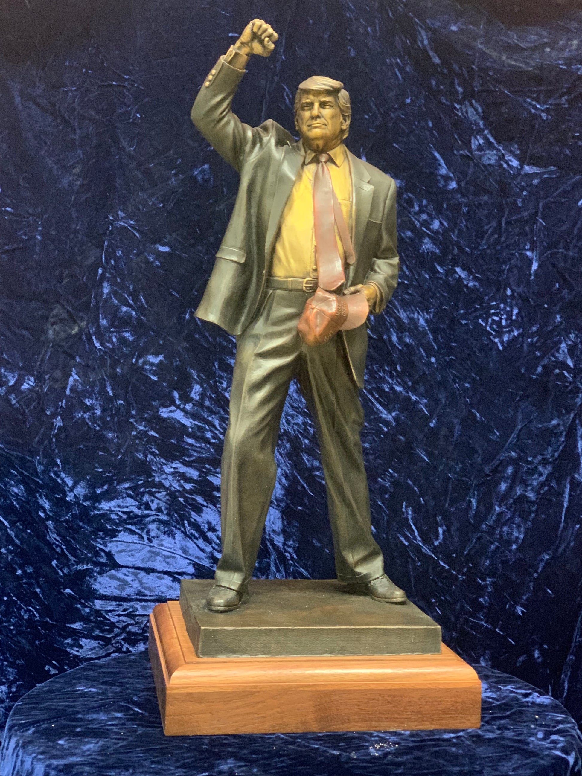 Donald Trump-Sculpture-George Lundeen-Sorrel Sky Gallery