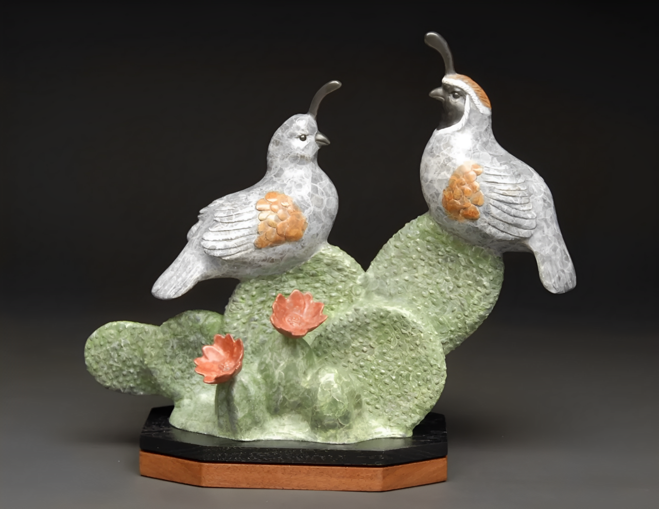 Desert Bloom-Sculpture-Gerald Balciar-Sorrel Sky Gallery