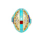 Bell Flakes Ring-Jewelry-Nighthorse-Sorrel Sky Gallery