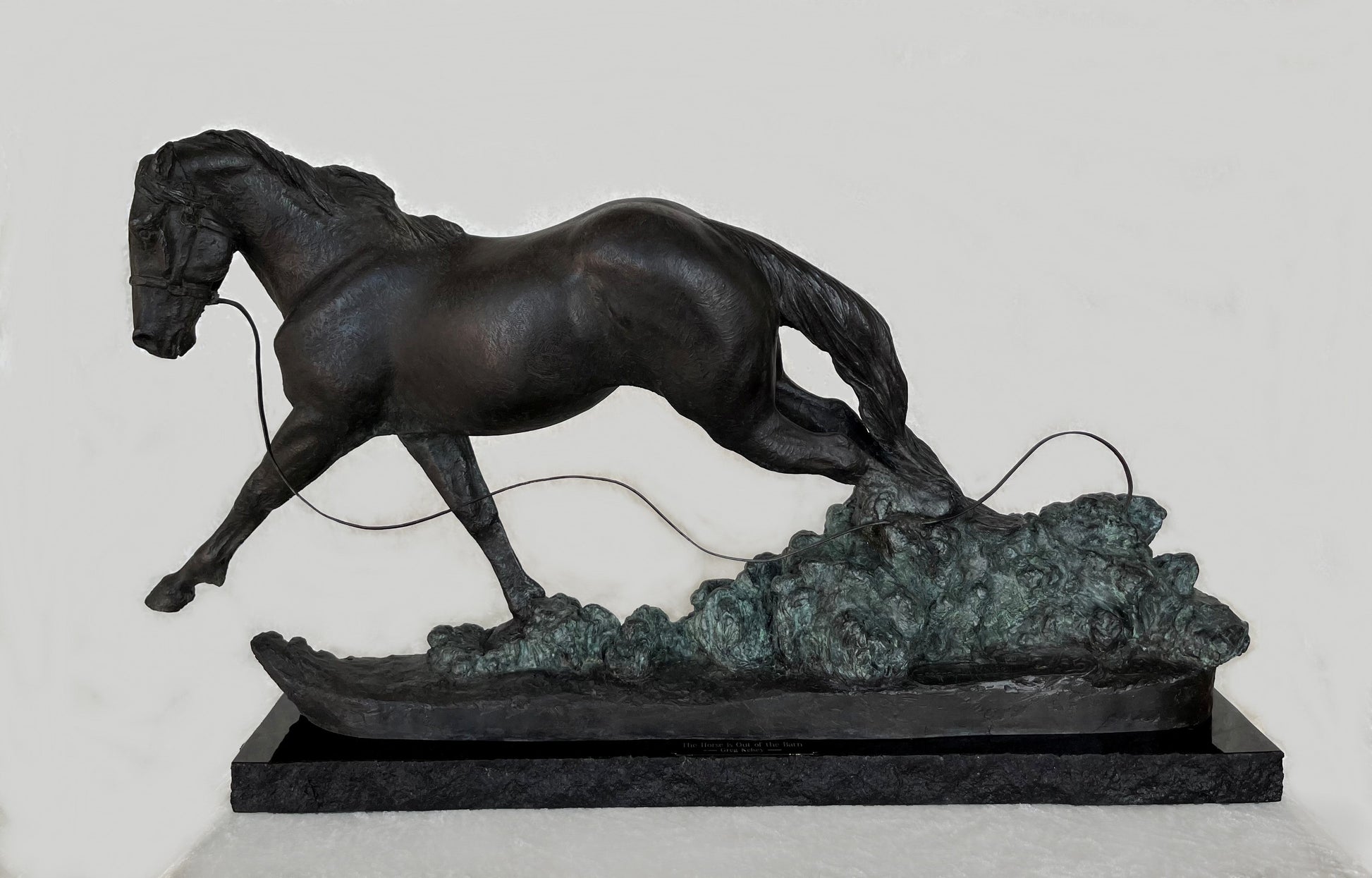 Horse is Out of the Barn-Sculpture-Greg Kelsey-Sorrel Sky Gallery