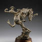 She Bucked the Bridle Off-Sculpture-Greg Kelsey-Sorrel Sky Gallery