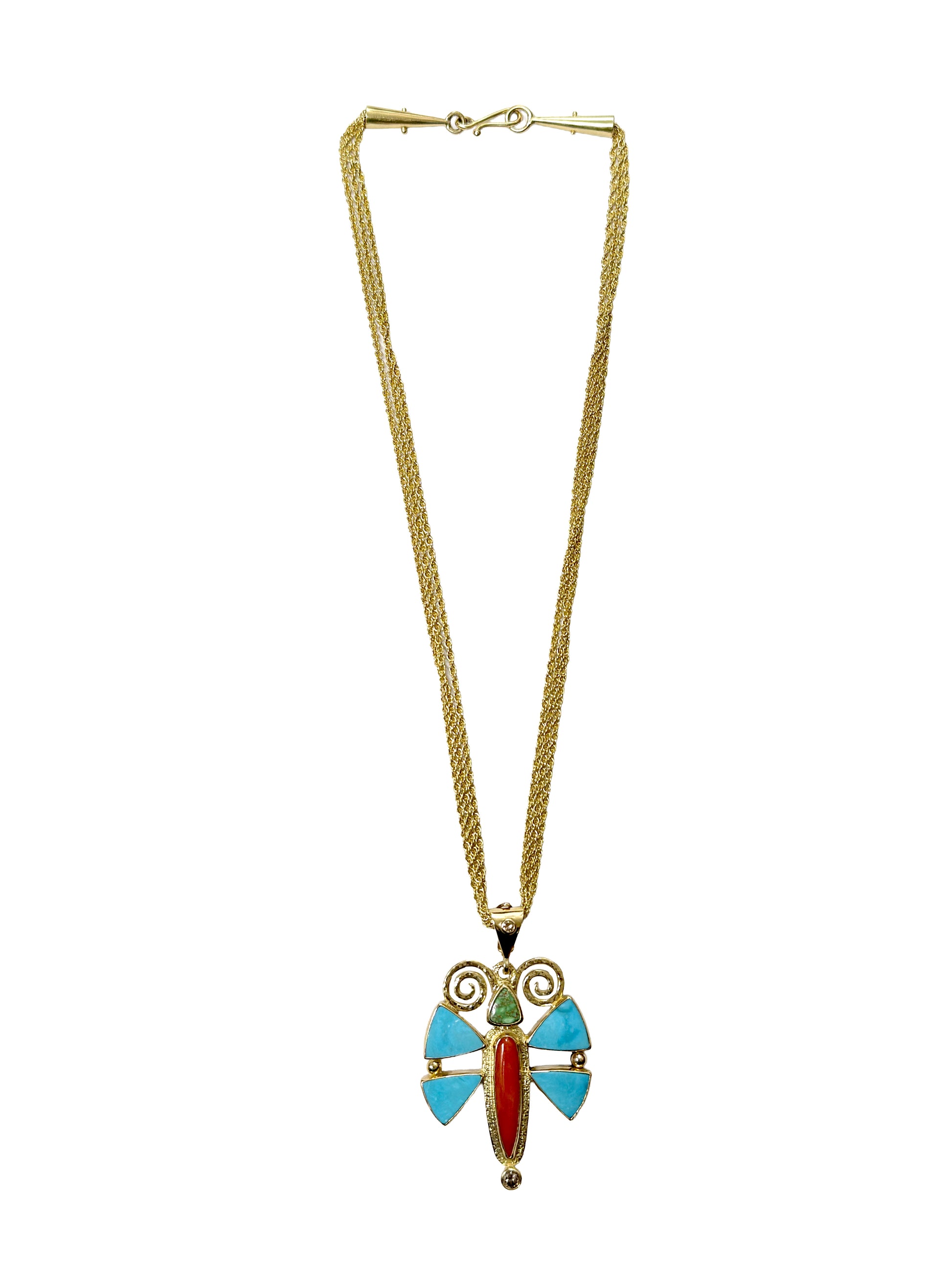 Butterfly Pendant-Jewelry-Victoria Adams-Sorrel Sky Gallery