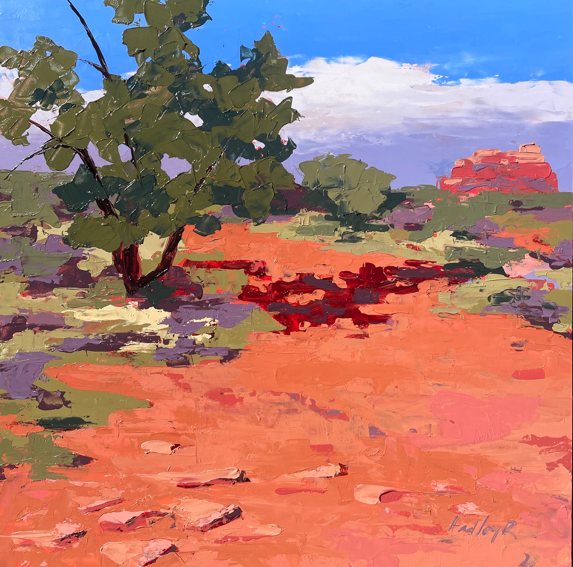 Along The Path-Painting-Hadley Rampton-Sorrel Sky Gallery