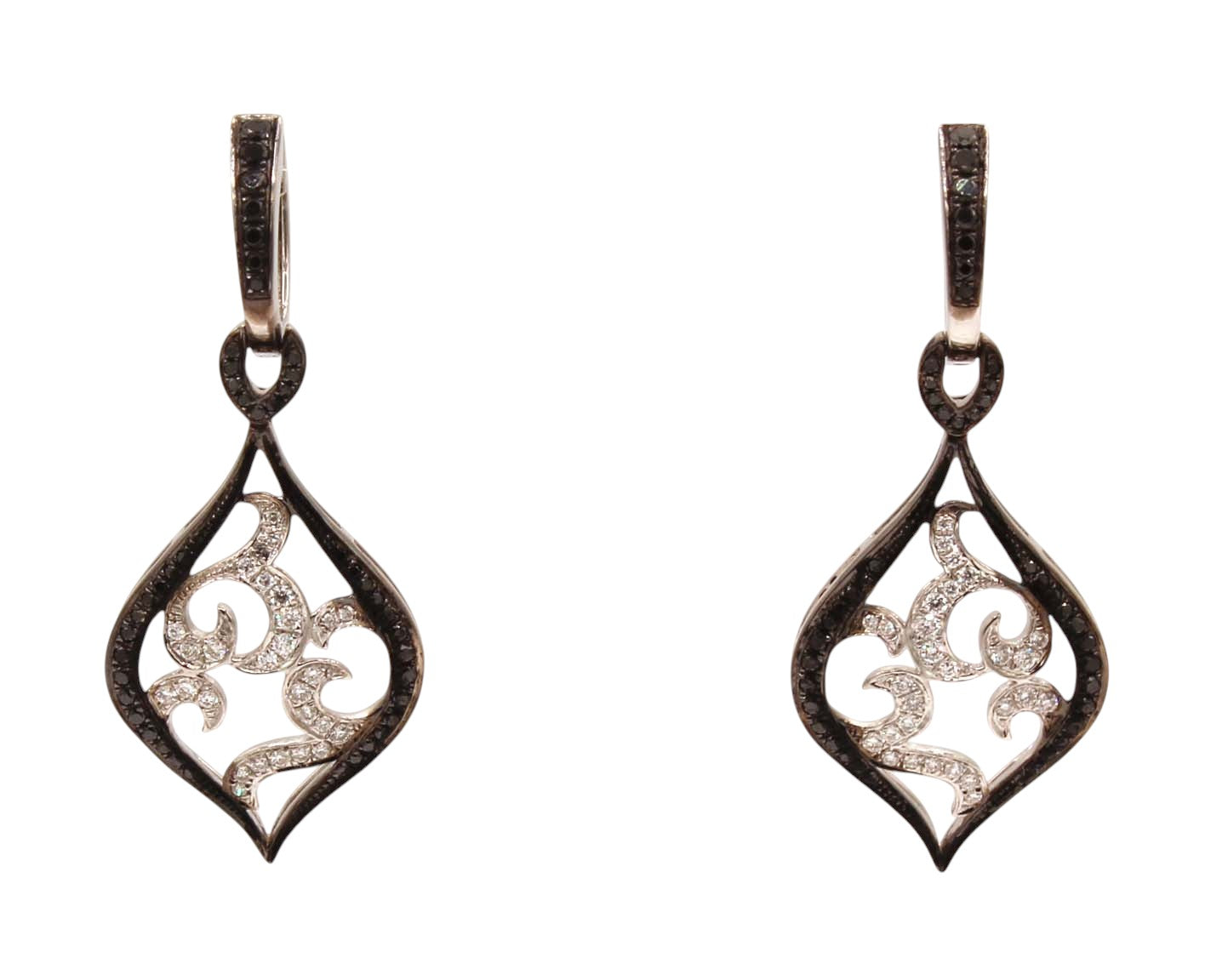 Embroidery Dangle Earrings-Jewelry-Cherie Dori-Sorrel Sky Gallery