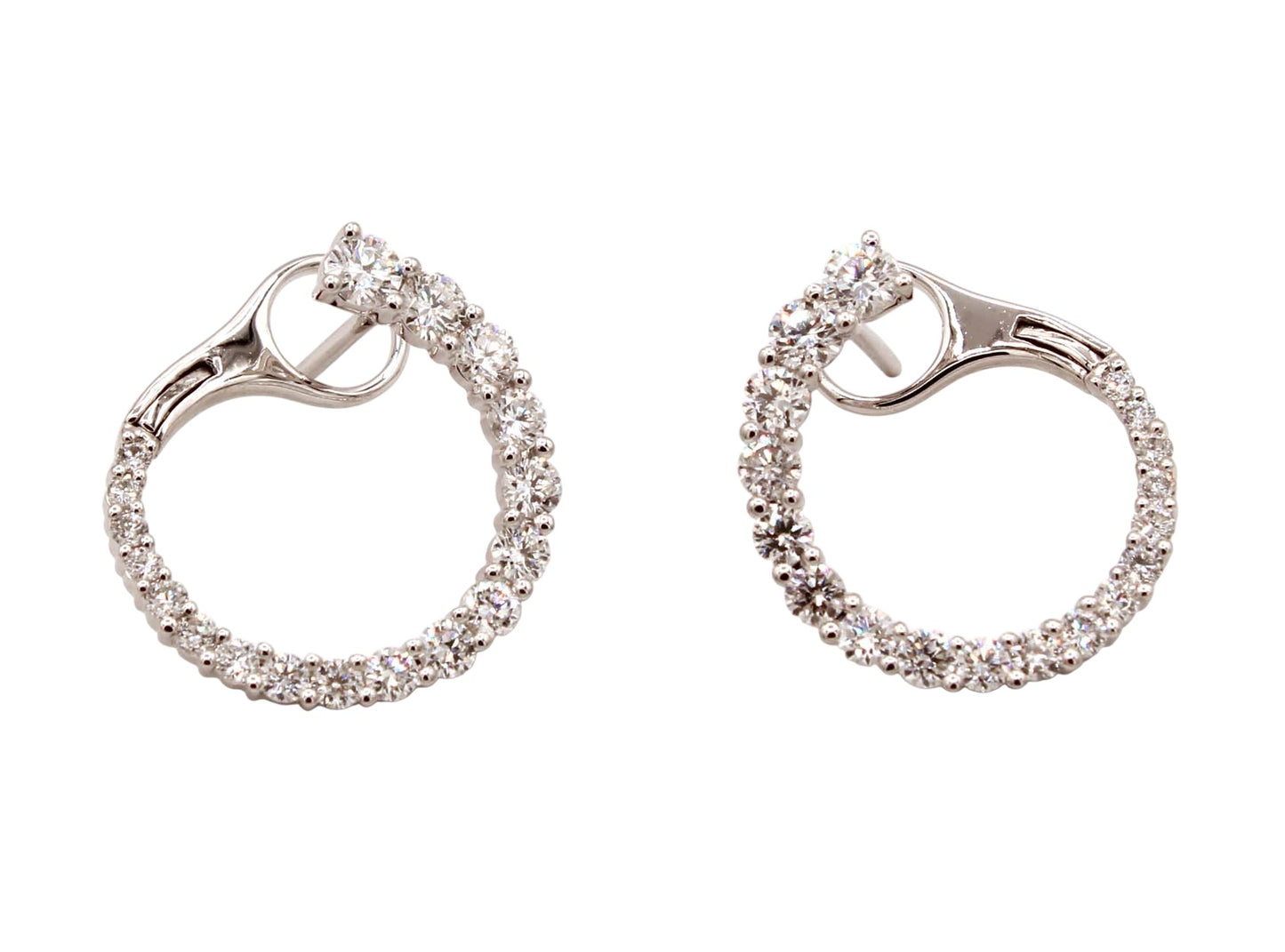 Diamond Journey Earrings-Jewelry-Cherie Dori-Sorrel Sky Gallery