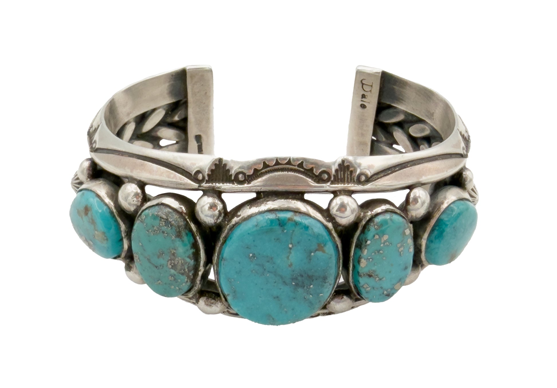 Morenci 5 Stone Cuff Bracelet-Jewelry-Jeanette Dale-Sorrel Sky Gallery