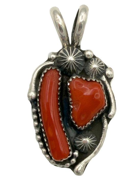 Red Coral Pendant-Jewelry-Jeanette Dale-Sorrel Sky Gallery