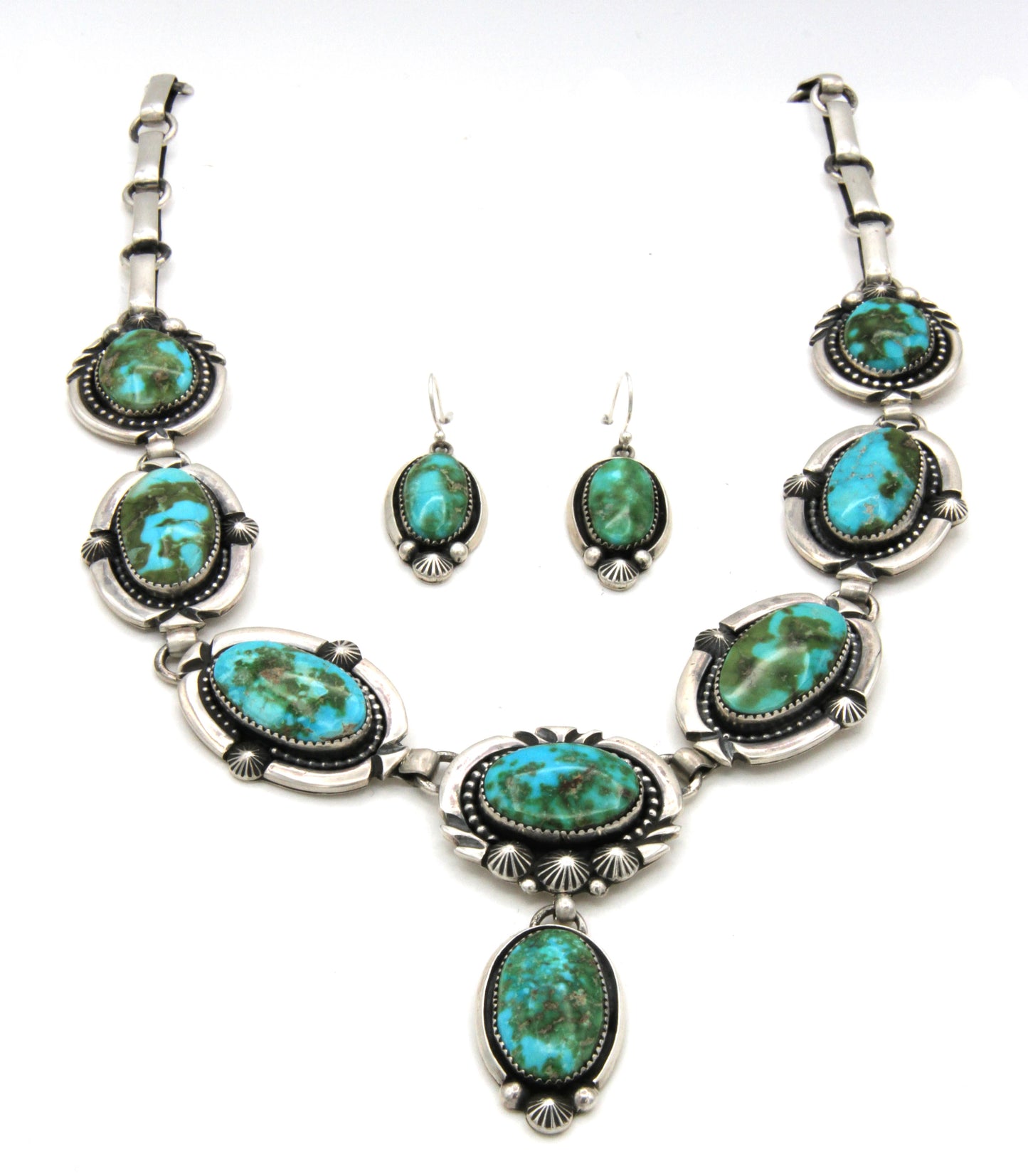 Sonoran Gold Necklace and Earrings Set-Jewelry-Jeanette Dale-Sorrel Sky Gallery