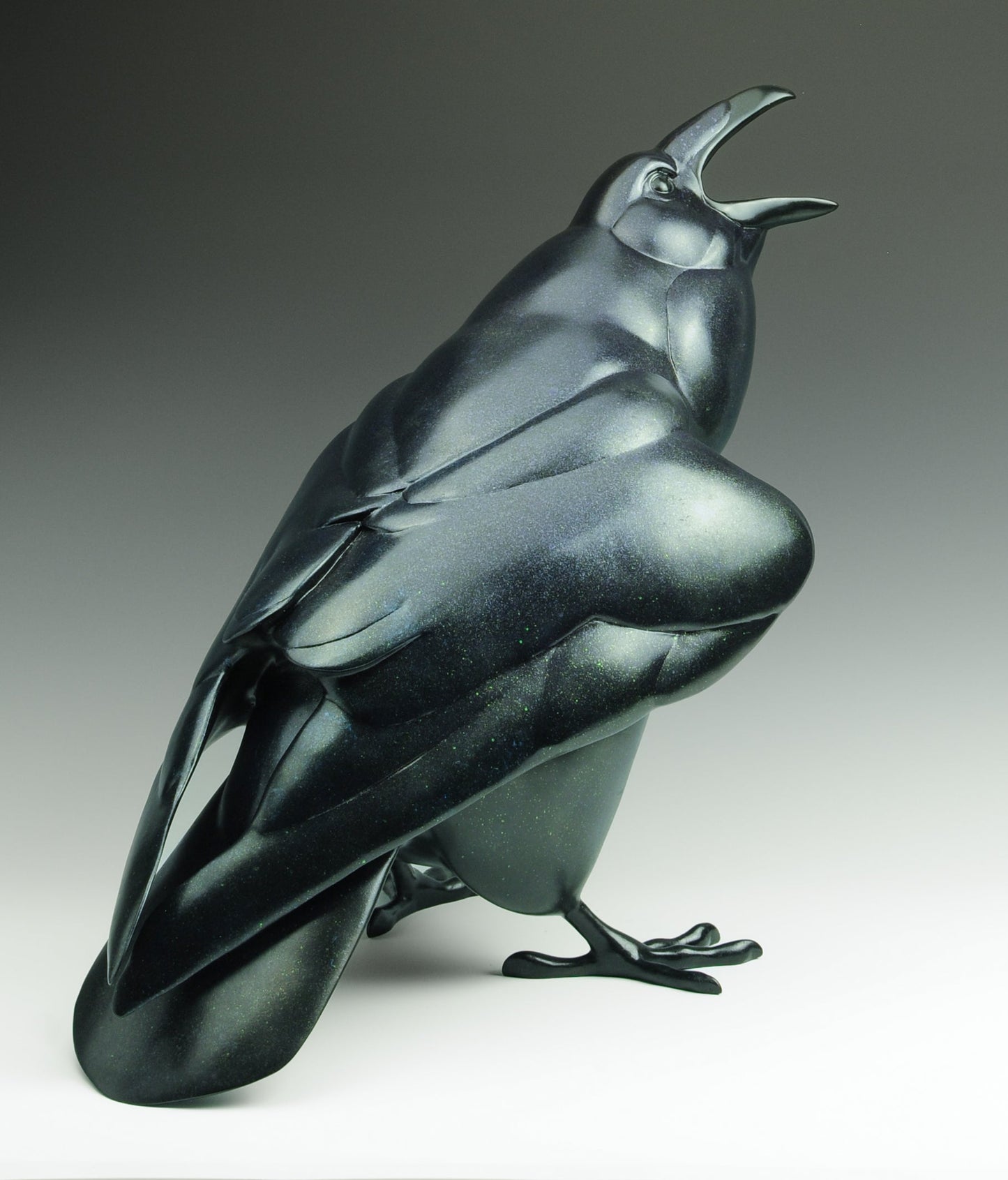 Caw of the Wild-Sculpture-Jeremy Bradshaw-Sorrel Sky Gallery