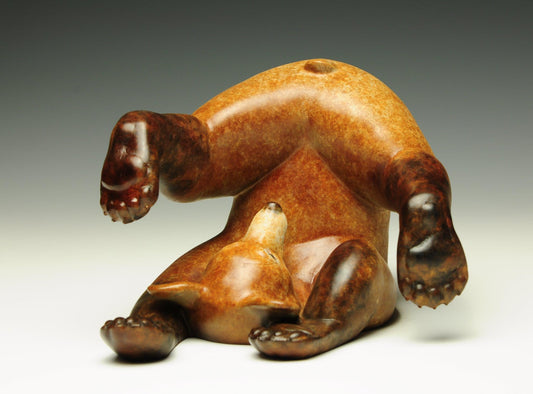 Cinnamon Roll (small)-Sculpture-Jeremy Bradshaw-Sorrel Sky Gallery