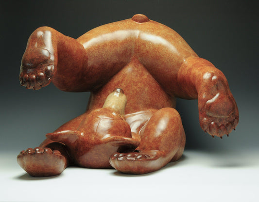 Cinnamon Roll-Sculpture-Jeremy Bradshaw-Sorrel Sky Gallery