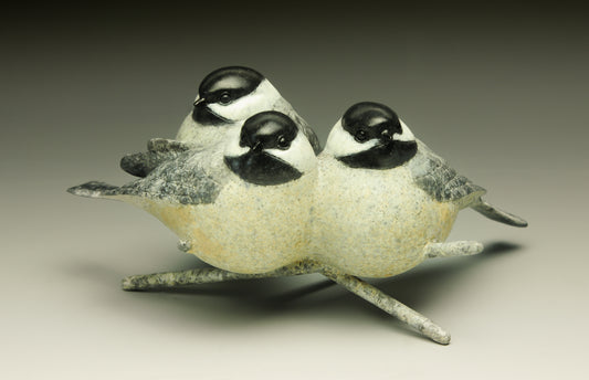 Wild Chicks-Sculpture-Jeremy Bradshaw-Sorrel Sky Gallery
