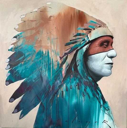 The Good Chief-Painting-Jeremy Salazar-Sorrel Sky Gallery