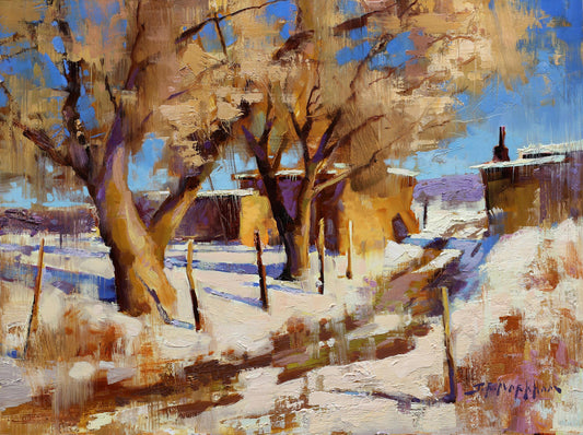 Down the Back Lane-Painting-Jerry Markham-Sorrel Sky Gallery