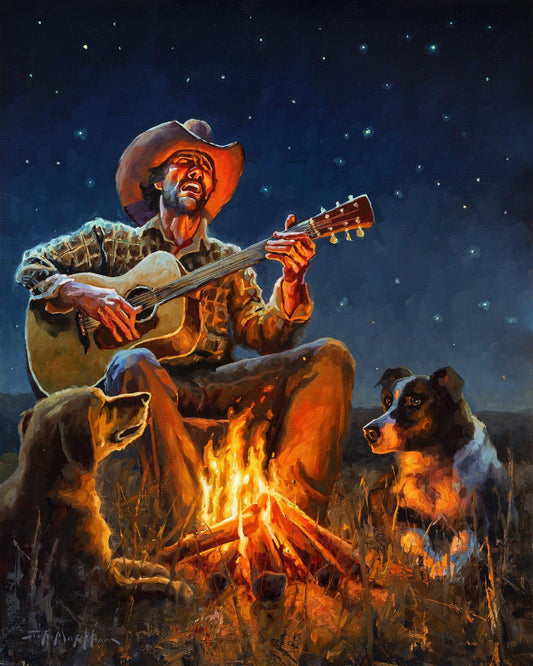 Me and My Pals-Painting-Jerry Markham-Sorrel Sky Gallery