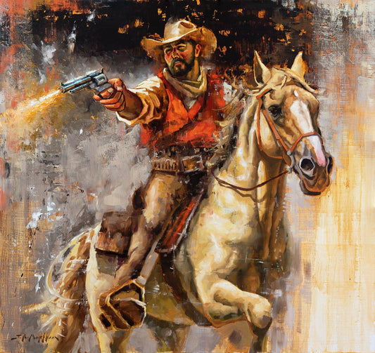 Red Rider-Painting-Jerry Markham-Sorrel Sky Gallery