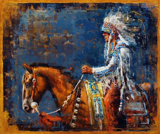 Regal Regalia-Painting-Jerry Markham-Sorrel Sky Gallery