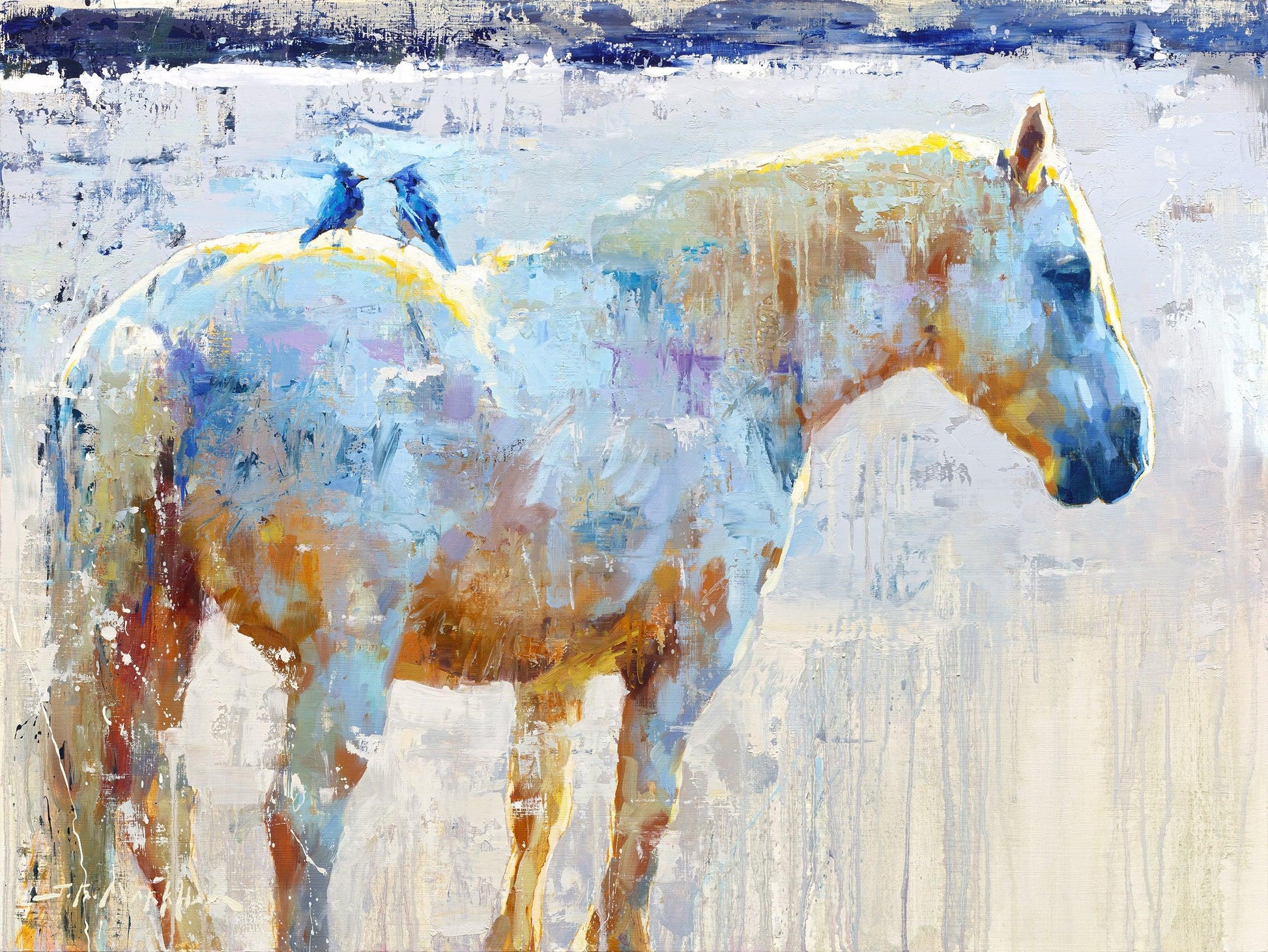 The Quiet Companions-Painting-Jerry Markham-Sorrel Sky Gallery