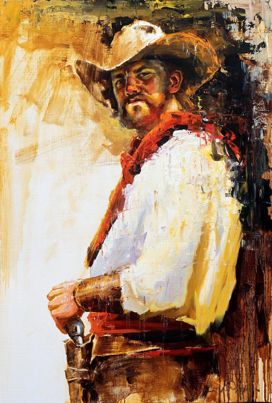 Watch Your Back-Painting-Jerry Markham-Sorrel Sky Gallery